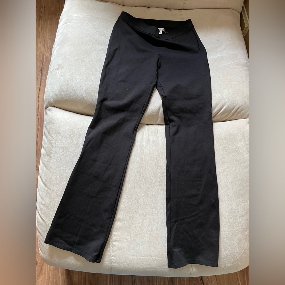 Max Studio Stretch Waist 32 inseam Black Pants